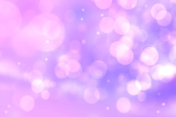 Abstrakte Gradienten rosa violetten Hintergrund Textur mit verschwommenen weißen Bokeh-Kreisen und Lichtern. Raum für Gestaltung. Schöne Kulisse. — Stockfoto