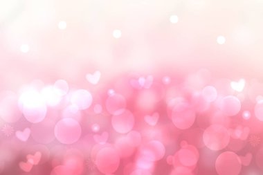 Beyaz parlak pembe pastel arka plan bulanık soyut şenlikli