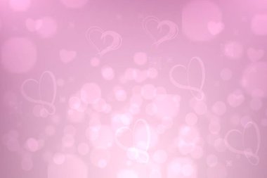 Beyaz parlak pembe pastel arka plan bulanık soyut şenlikli