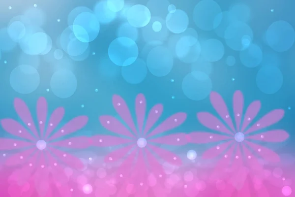 Grußkarten-Vorlage. abstraktes festliches rosa blaues Neugeborenes — Stockfoto