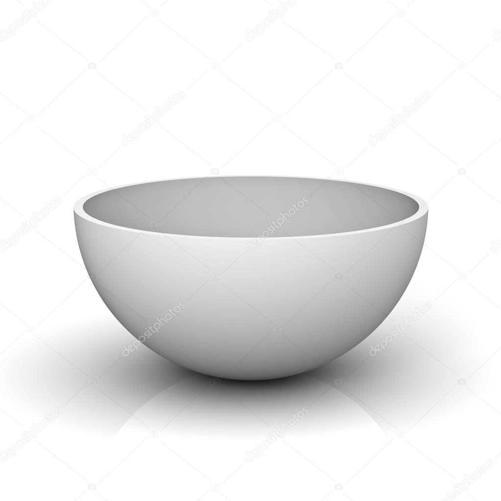 hollow half sphere