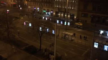 Budapeşte timelapse gecede