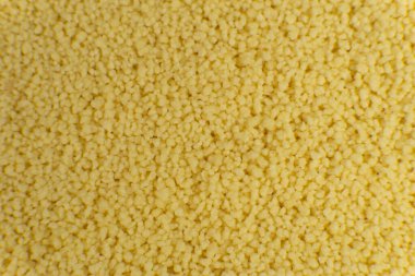 Kuskus dolgu çerçevesi bir besin dokusu veya arkaplan oluşturur.