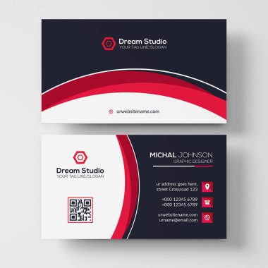 İş Kart Vektör Şablonu