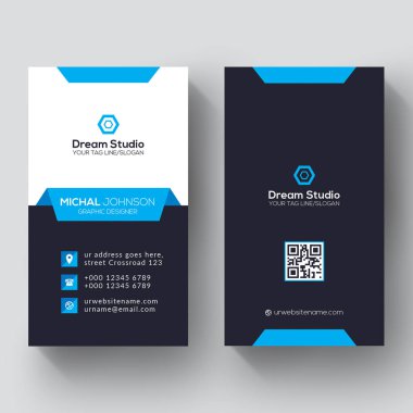 İş Kart Vektör Şablonu 