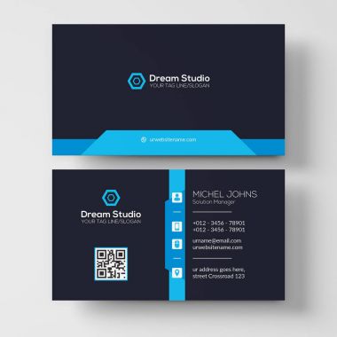 İş Kart Vektör Şablonu 