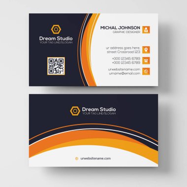 İş Kart Vektör Şablonu 