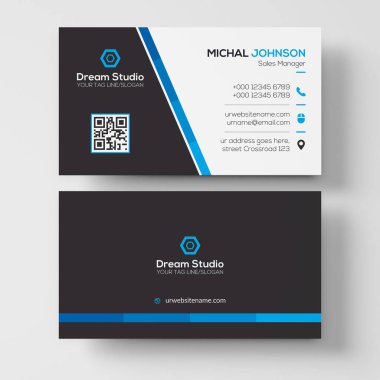 İş Kart Vektör Şablonu 