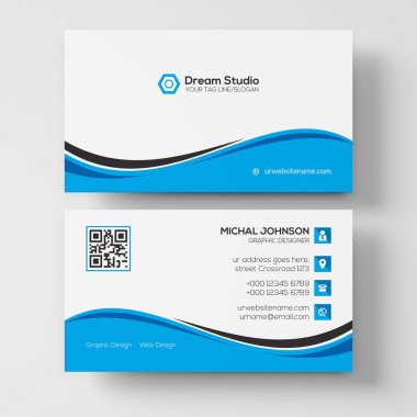 İş Kart Vektör Şablonu 