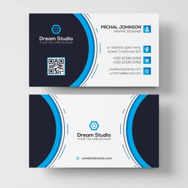 İş Kart Vektör Şablonu 