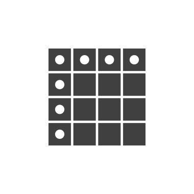 Veritabanı, sunucu, üst vektör simgesi. Mobil konsept ve web uygulamaları illüstrasyonu için veri elemanı. Web sitesi tasarım ve geliştirme için ince çizgi simgesi. Beyaz arkaplanda vektör simgesi