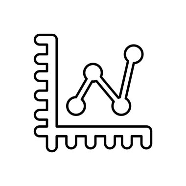 Veritabanı, sunucu, satır çizelgesi simgesi - Vektör. Beyaz arkaplanda veritabanı vektör simgesi