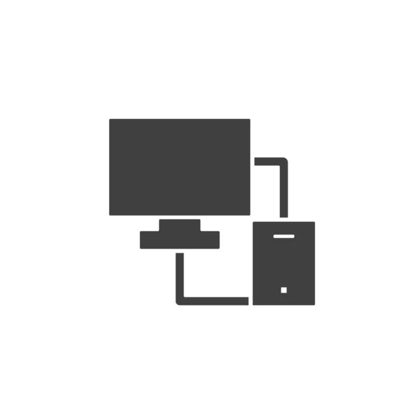 База Сервер Векторная Иконка Элемент Данных Иллюстрации Мобильных Концепций Веб — стоковый вектор