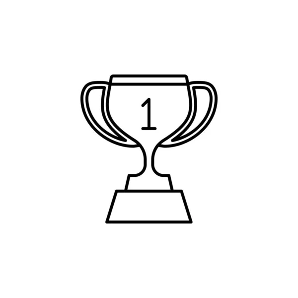 Prestatie Award Icon Business Management Vector Icon — Stockvector