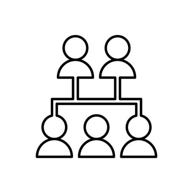 Veritabanı, sunucu, ağ simgesi - Vektör. Beyaz arkaplanda veritabanı vektör simgesi
