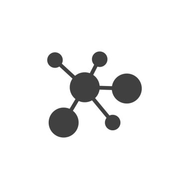 Veritabanı, sunucu, bağlantı vektör simgesi. Mobil konsept ve web uygulamaları illüstrasyonu için veri elemanı. Web sitesi tasarım ve geliştirme için ince çizgi simgesi. Beyaz arkaplanda vektör simgesi