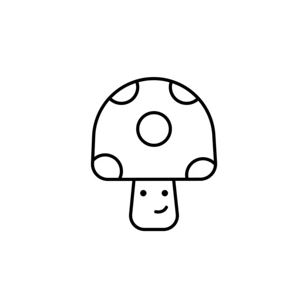电子游戏 街机图标 背景为白色 电子游戏 蘑菇复古街机图标 — 图库矢量图片