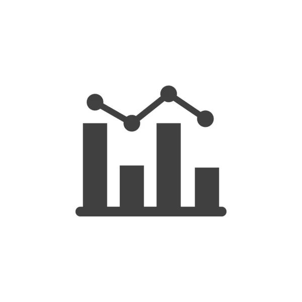 Database, server, bar chart vector icon. Element of data for mobile concept and web apps illustration. Thin line icon for website design and development. Vector icon on white background