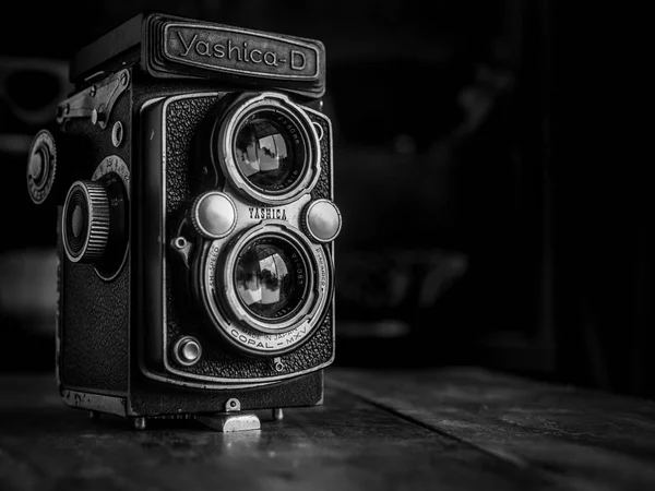 Art Studio Nakhonsawan Tailândia Abril 2018 Old Vintage Yashica Camer — Fotografia de Stock