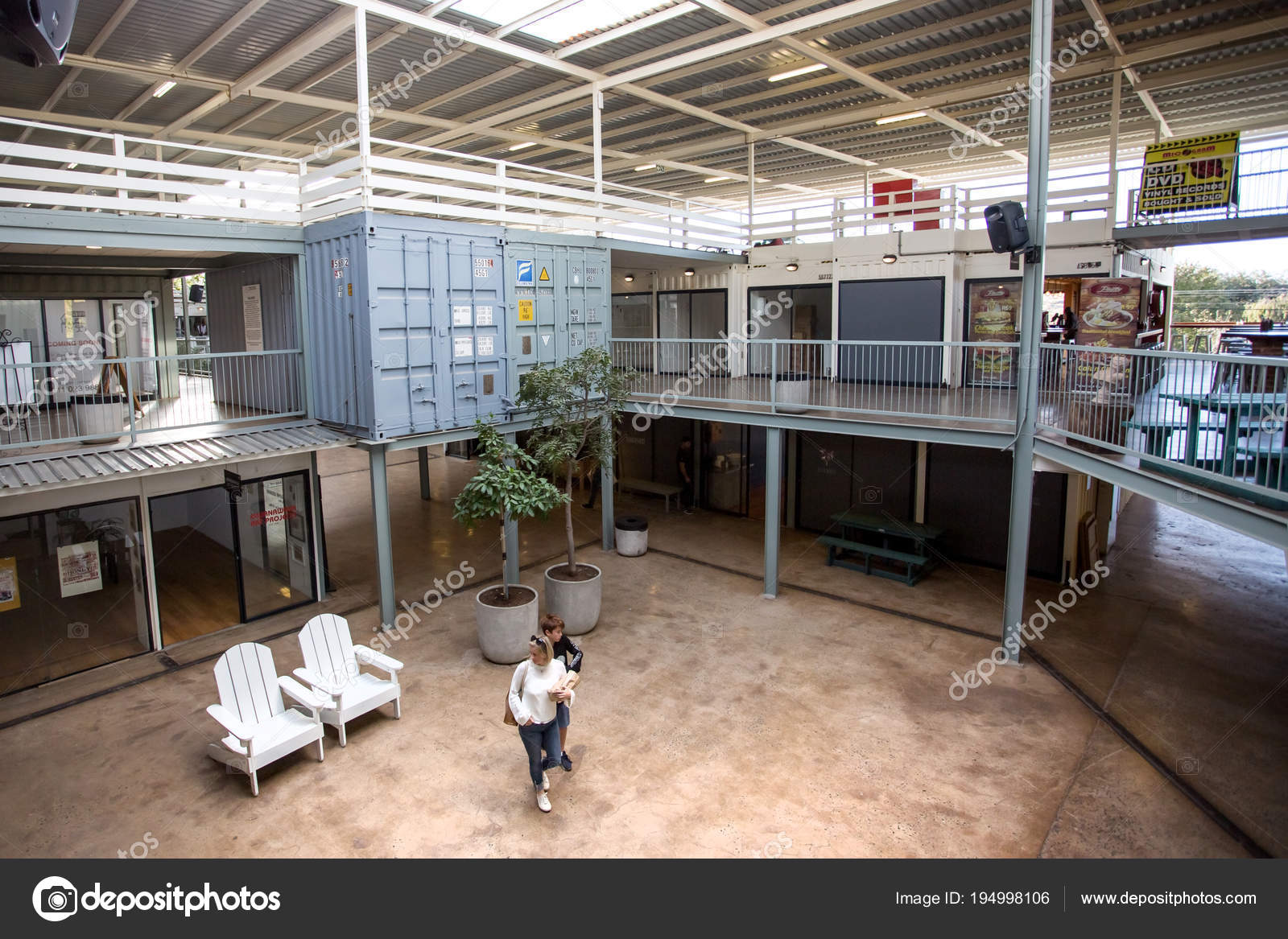 Johannesburg South Africa May 2018 Interior Shopping Complex