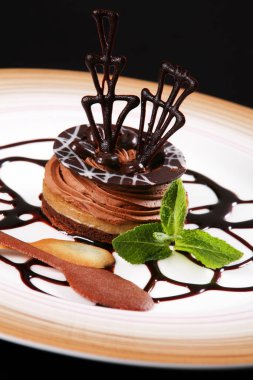 Tatlı çikolata kek