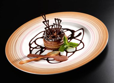 tatlı çikolata ile