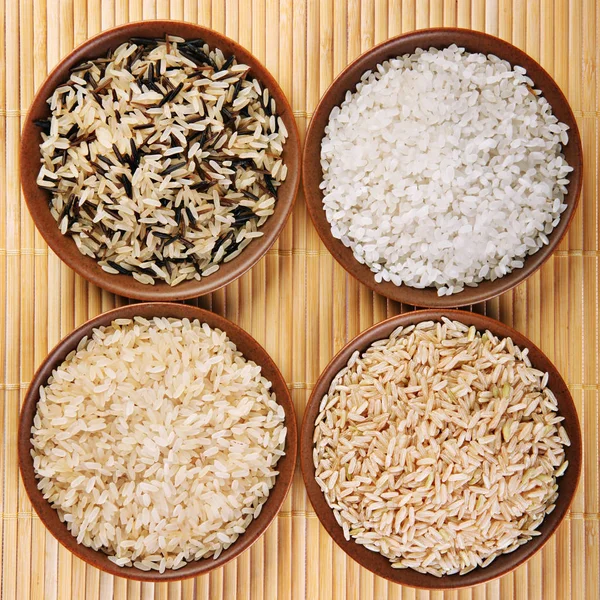 Pirinç ayarla — Stok fotoğraf
