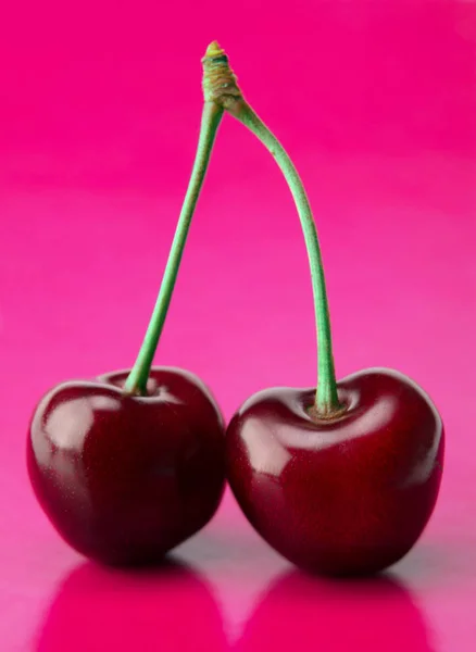 Dua cherry — Stok Foto