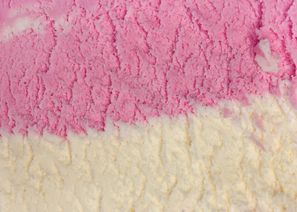 Ice-cream white pink — Stock Photo, Image