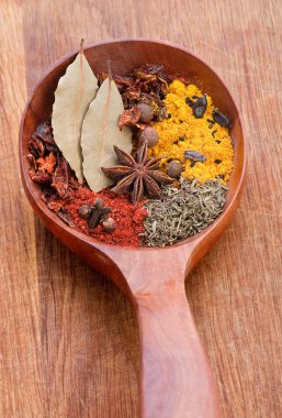 Closeup baharat karışımı 