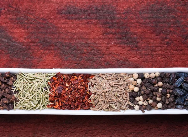 Spice mix closeup — Stockfoto