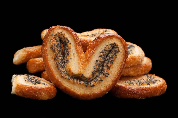 Gebackener Kuchen mit Mohn — Stockfoto