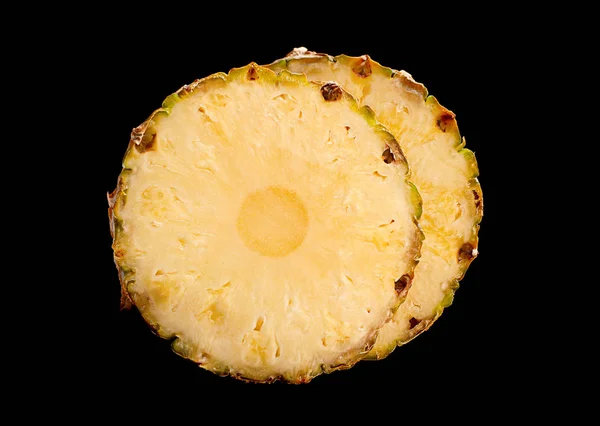 Ananász, fekete — Stock Fotó