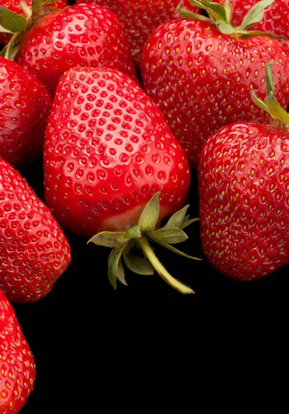 Φράουλα Φρούτα φόντο — Φωτογραφία Αρχείου