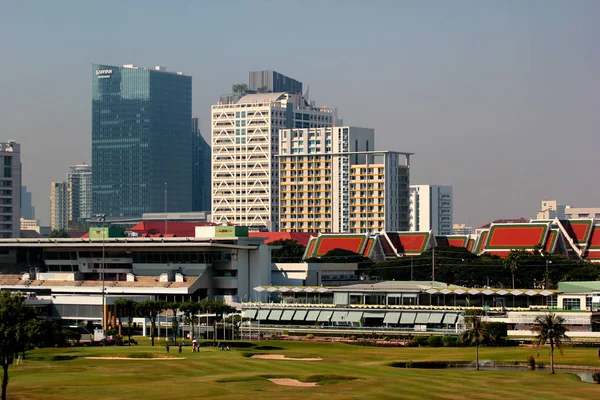 The Royal Bangkok Sports Club, an exclusive sports club best known for its horse racing venue and golf courses — 스톡 사진