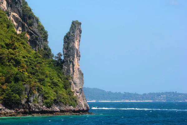 Phi phi le island in der Provinz Krabi, Thailand — Stockfoto