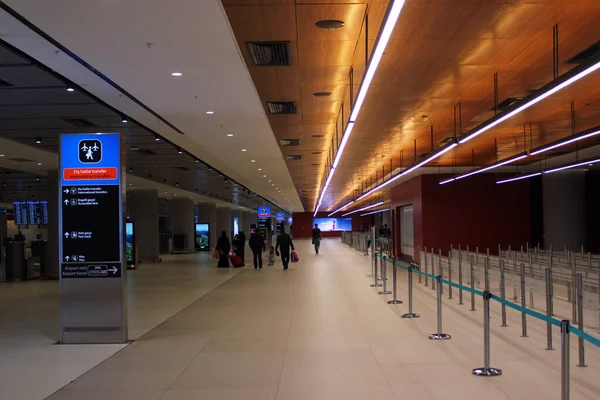 Istanbul Turkey November 2019 Interior Departure Hall New Istanbul Airport — 图库照片