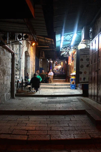 이스라엘 예루살렘 2013 예루살렘 시장에서 기념품가게 관광객들 사이에서 인기있는 — 스톡 사진