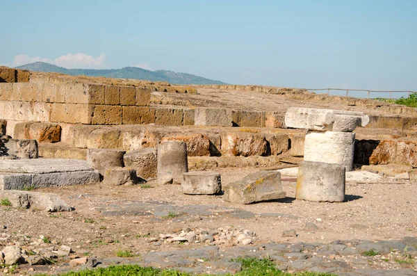 Ancient Etruscan city of vulci — Stock Photo, Image