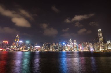 Hong Kong şehir, Victoria Limanı görünümü