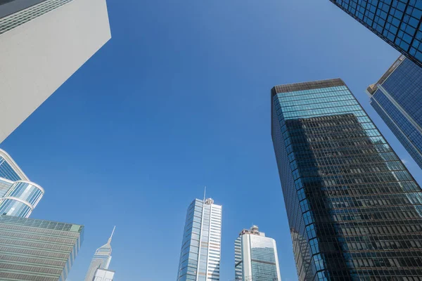 香港市内にビルを建て — ストック写真