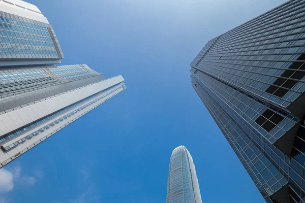 香港市内にビルを建て — ストック写真