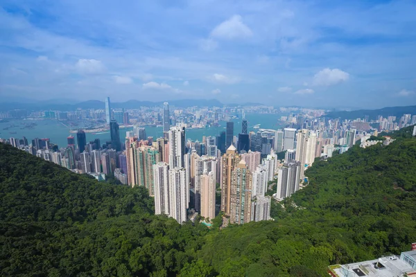 Hong Kong şehir, Peak görünümünden