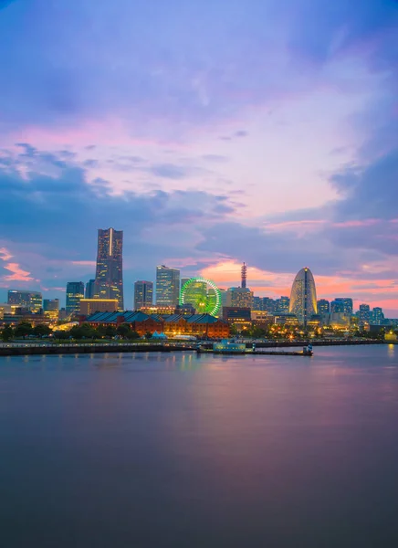 Cityscape of Minato Mirai, Yokohama, Japan — Stock Photo, Image