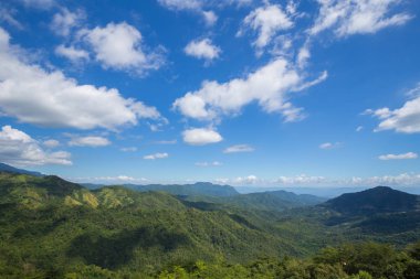 dağ gökyüzü ve bulut, Khao Kho,: Phetchabun, Thailand