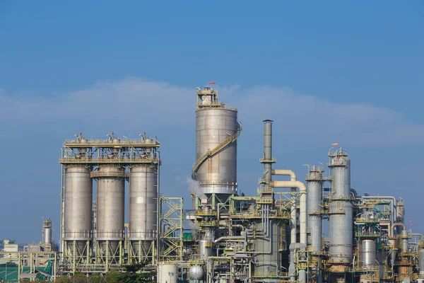 Indústria química planta, Tailândia — Fotografia de Stock