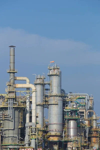 Indústria química planta, Tailândia — Fotografia de Stock