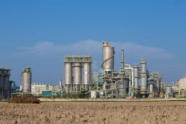 Indústria química planta, Tailândia — Fotografia de Stock