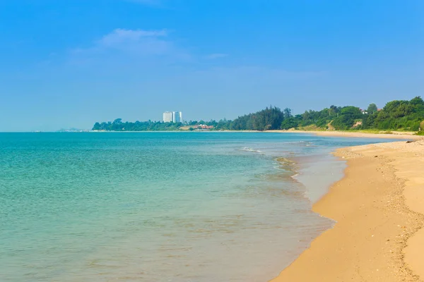 Sai Thong Beach, sea at Rayong, Thailand — Stock Photo, Image