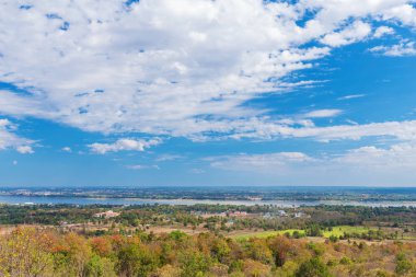 Mekong Nehri Mukdahan, Tayland at